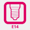 E14 LED izzó (mignon foglalat)