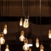 LED lámpa , égő , izzószálas hatás , filament , E27 foglalat , Edison , 5 Watt , meleg fehér , borostyán sárga