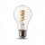 LED lámpa , égő , izzószálas hatás , filament , spirál , körte , E27 foglalat , 4 Watt , meleg fehér