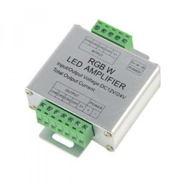 Jelerősítő , RGBW szalagokhoz , 192 Watt , 4x4 Amper , Miboxer (Mi-Light) , FUT031