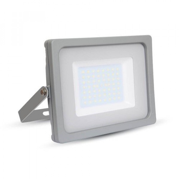 LED reflektor , 100 Watt , Ultra Slim , hideg fehér , SAMSUNG chip , 5 év garancia , szürke