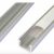 Alumínium U profil , 8 mm-es LED szalaghoz , 1 méter/db , MATT fedővel , NEKEM8 , LUMINES TYPE X