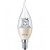 LED lámpa , égő , gyertya , láng alakú , E14 , 6 Watt , 2200-2700K , dimmelhető , Philips DimTone