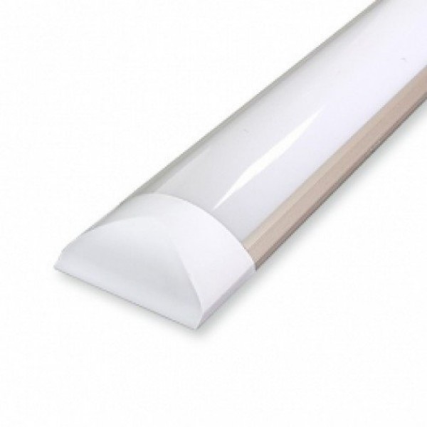 LED lámpatest , 40W , 120 cm , kompakt armatúra , természetes fehér