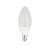 LED lámpa , égő , gyertya , E14 foglalat , 9 Watt , 220° , természetes fehér