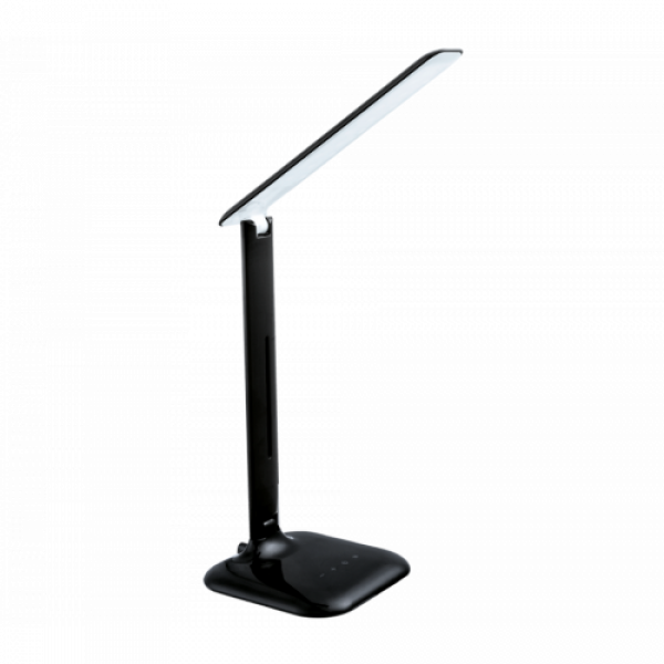 LED lámpatest , asztali , 2.9 Watt , dimmelhető , állítható fehér színhőmérséklet (CCT) , fekete , EGLO , CAUPO , 93966