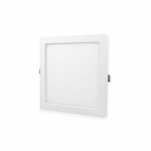 LED panel , 18W , Ultra Slim , univerzális , EasyFix , négyzet , természetes fehér