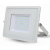 LED reflektor , 100 Watt , Ultra Slim , természetes fehér , fehér ház , 8500 lumen