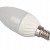 LED lámpa , égő , gyertya , E14 foglalat , 4 Watt , 240° , hideg fehér , Optonica