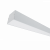 LED lámpatest , lineáris , 60 cm , 24W , falon kívüli , természetes fehér , fehér