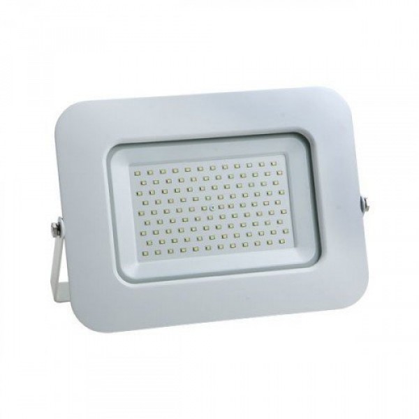 LED reflektor , 100 Watt , Ultra Slim , hideg fehér , Epistar chip , 5 év garancia , fehér