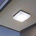 LED lámpa , mennyezeti/fali , 8.2W , meleg fehér , antracit , kültéri , IP44 , EGLO , SONELLA , 94872
