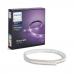 Szett , Philips Hue , LED szalag (2 m RGB LED szalag + tápegység ) , RGB , CCT , dimmelhető, Bluetooth