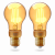 LED lámpa , égő , INNR , izzószálas hatás , filament , 2 x E27 , 2 x 4.2 Watt , borostyán sárga , meleg fehér , dimmelhető , Philips Hue kompatibilis