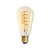 LED lámpa , égő , izzószálas hatás , filament , E27 foglalat , Edison , 5 Watt , meleg fehér , 1800K , borostyán sárga , XLED