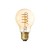 LED lámpa , égő , izzószálas hatás , filament , körte , E27 foglalat , 5 Watt , meleg fehér , 1800K, borostyán sárga , XLED