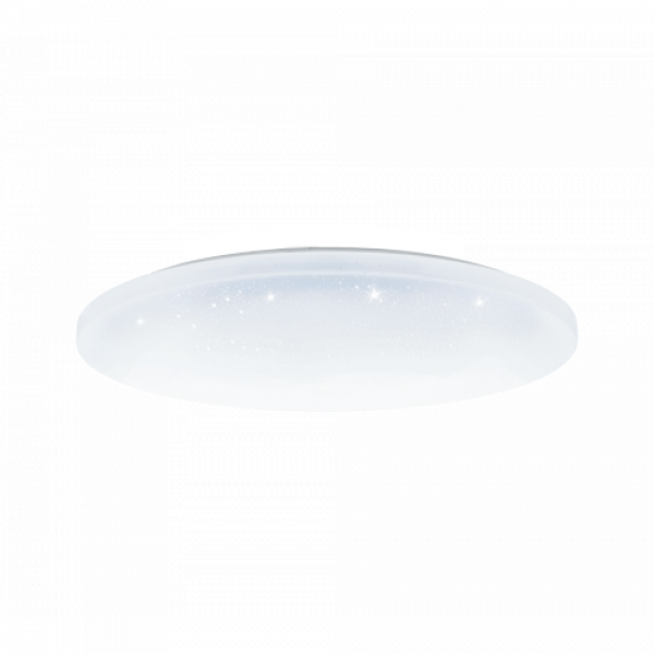 LED lámpatest , mennyezeti , 12W , falon kívüli , 25 cm , kerek , UFO , kristály hatású , CCT , 3 színhőmérséklet , 3in1
