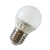 LED lámpa , égő , körte , E27 foglalat , 3.7 Watt , meleg fehér