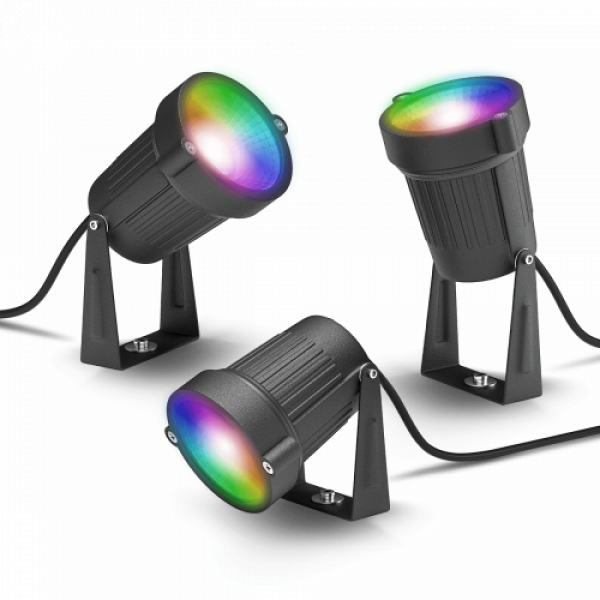 LED lámpatest , kültéri , INNR , szpot , leszúrható , 3 x 4.5 Watt , RGB , CCT , dimmelhető , Philips Hue kompatibilis , IP65