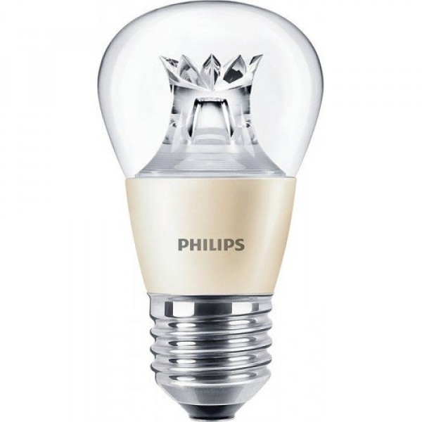 LED lámpa , égő , kisgömb , E27 , 4 Watt , 2200-2700K , dimmelhető , Philips DimTone