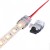 Gyorscsatlakozó , 12 mm-es LED szalaghoz , 2 pólusos , vezeték-szalag toldáshoz , SNAP