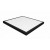 LED panel , 60W , falon kívüli , 600 x 600 mm , négyzet , természetes fehér , fekete keret