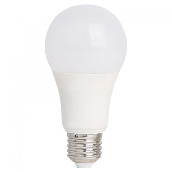 LED lámpa , égő , körte , E27 foglalat , 15 Watt , természetes fehér