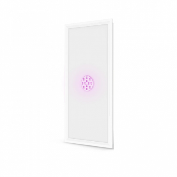 LED panel , 60 x 30 cm , UV-C fertőtlenítéssel , 30W , meleg fehér , UGR<19 , 59S , SunClean