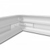Led panel , beépítő keret , magasított, KLIKK , 600 x 600  x 68 mm , fehér