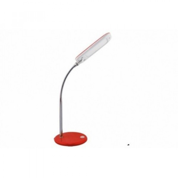 LED lámpatest , asztali , 6 Watt  , természetes fehér ,  piros