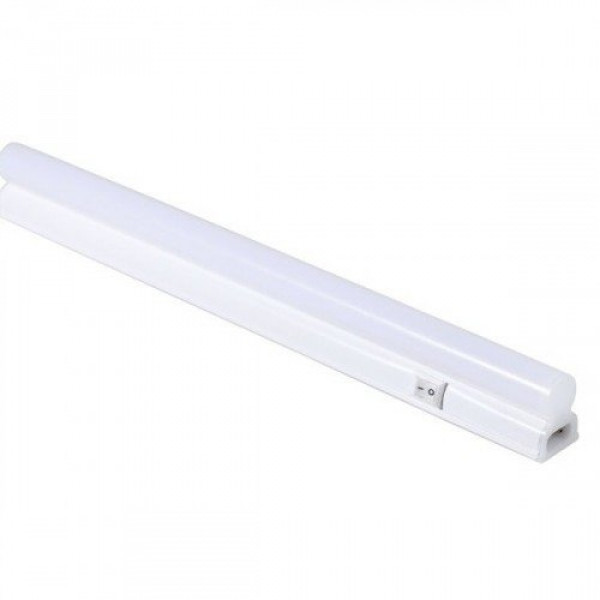 LED lámpatest , T5 , 4W , 31 cm , kapcsolóval , természetes fehér , Optonica