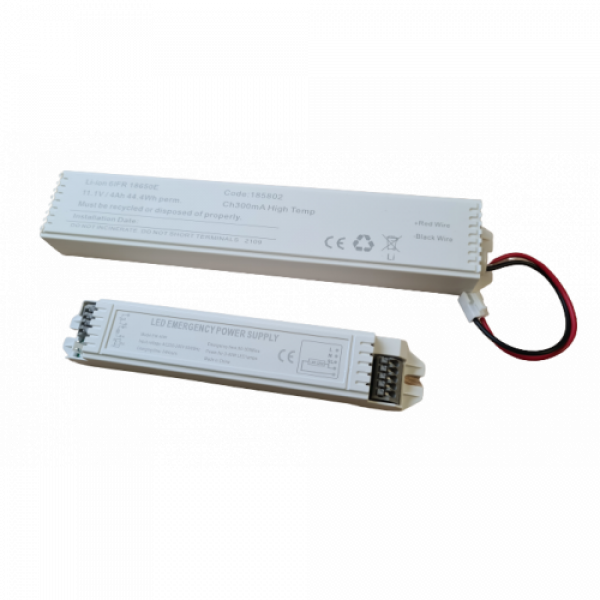 Vészvilágítás meghajtó, inverter LED fénycsövekhez és LED panelekhez (3-40 Watt) , 230V kimenettel
