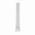 LED fénycső , 2G11 foglalat , 20W , 52 cm , hideg fehér , ELMARK