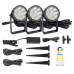 RGB-CCT LED lámpatest szett , tápegységgel , távirányítóval , 230V , dimmelhető , spot , 3 x 6W , kerti , IP65 , Miboxer (Mi-Light) , FUTC08A