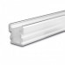 Alumínium U profil LED szalaghoz , 2 méter/db , natúr , áthajtható , lépésálló ,  GROUND OUT10