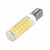 LED lámpa , égő , kukorica , E14 foglalat , 7 Watt , 360° , hideg fehér