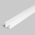 Alumínium profil LED szalaghoz , 2 méter/db , fehér , LINEA20