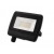 LED reflektor , 50 Watt , természetes fehér , tömszelencével , fekete , kültéri , IP65 , LINGA