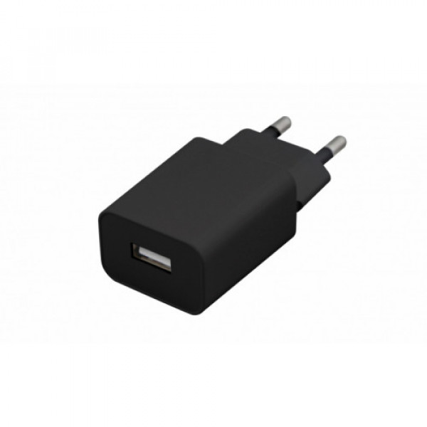 Univerzális USB töltőfej , adapter ,  3A , 15W , fekete