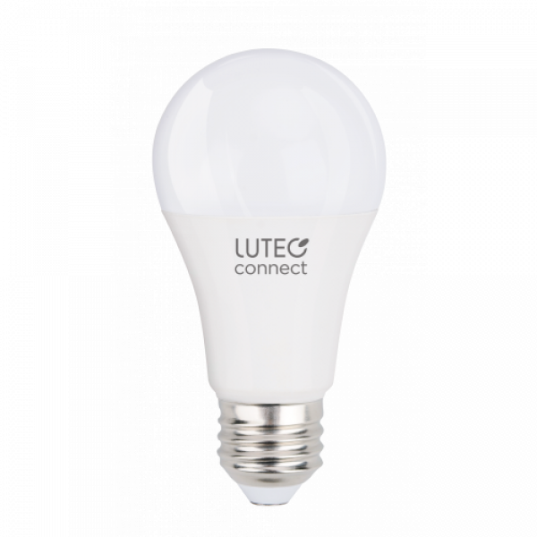 LED lámpa , égő , körte , E27  , 9.2W , RGB , CCT , dimmelhető , LUTEC CONNECT
