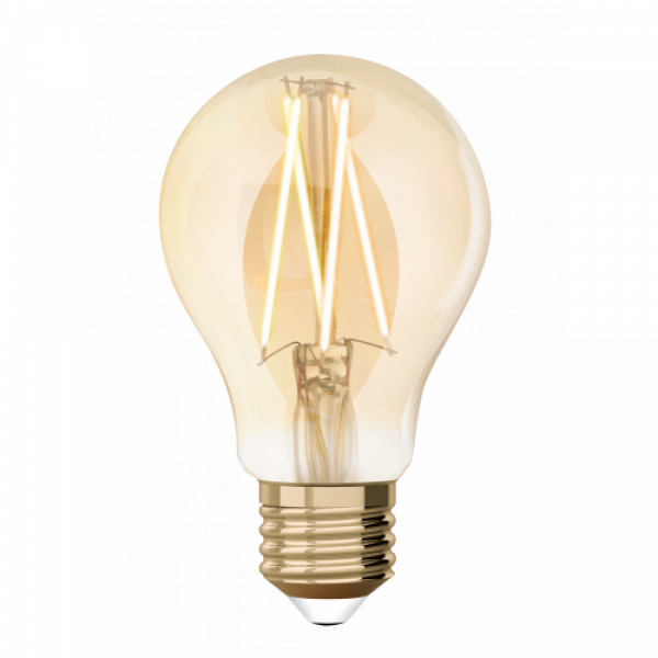 LED lámpa , égő , körte , izzószálas hatás , filament , E27 , 7.5W , dimmelhető , CCT , LUTEC CONNECT