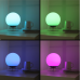 LED lámpatest , hordozható , asztali , gömb , 9.5W , RGB , CCT , dimmelhető , fekete , LUTEC CONNECT , GLOBE