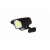 LED lámpatest, napelemes , oldalfali , álkamera , mozgásérzékelős , 12 Watt , hideg fehér , kültéri , fekete , IP65