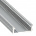 Alumínium U profil LED szalaghoz , 2 méter , CLICK MINI , LUMINES TYPE D