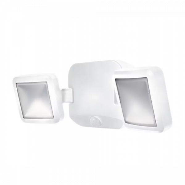 LED reflektor , mozgásérzékelős , 10 Watt , elemes , természetes fehér , fehér , IP54 , LEDVANCE