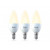 LED lámpa , égő , INNR , 3 x E14 , 3 x 5.3 Watt , meleg fehér , dimmelhető , Philips Hue kompatibilis