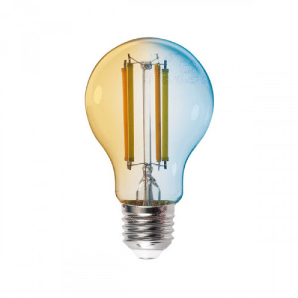LED lámpa , égő , izzószálas hatás , filament , E27 , 7 Watt , CCT , dimmelhető , WIFI/Bluetooth , KANLUX SMART , TUYA