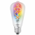 LED lámpa , égő , izzószálas hatás , filament , E27 foglalat , ST64 , Edison , 4.5W , RGBW , W = meleg fehér , dimmelhető , LEDVANCE Smart+ WIFI