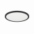 LED panel , 14.6W , RGB , CCT , dimmelhető , backlight effect , 29.5 cm , kerek , fekete , EGLO Connect.Z , Zigbee , ROVITO-Z , 900091
