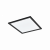 LED panel , falon kívüli , 21.5W , CCT , dimmelhető , 45 x 45 cm , fekete , EGLO Connect.Z , Zigbee , SALOBRENA-Z , 900051